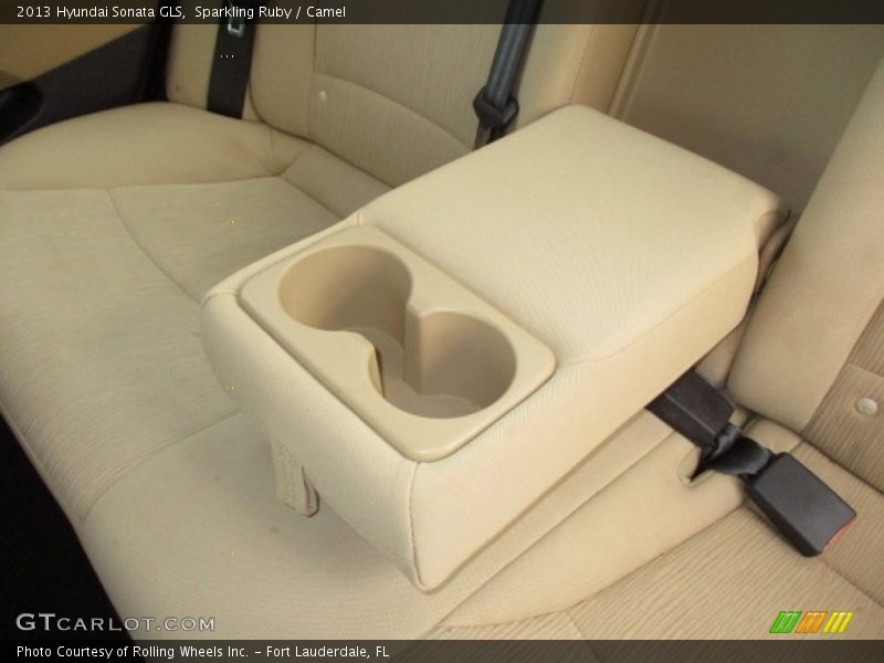 Sparkling Ruby / Camel 2013 Hyundai Sonata GLS