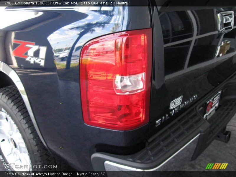 Deep Blue Metallic / Neutral 2005 GMC Sierra 1500 SLT Crew Cab 4x4
