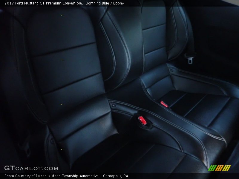 Lightning Blue / Ebony 2017 Ford Mustang GT Premium Convertible