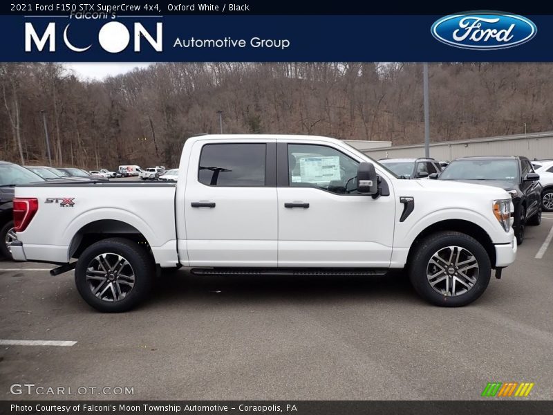 Oxford White / Black 2021 Ford F150 STX SuperCrew 4x4