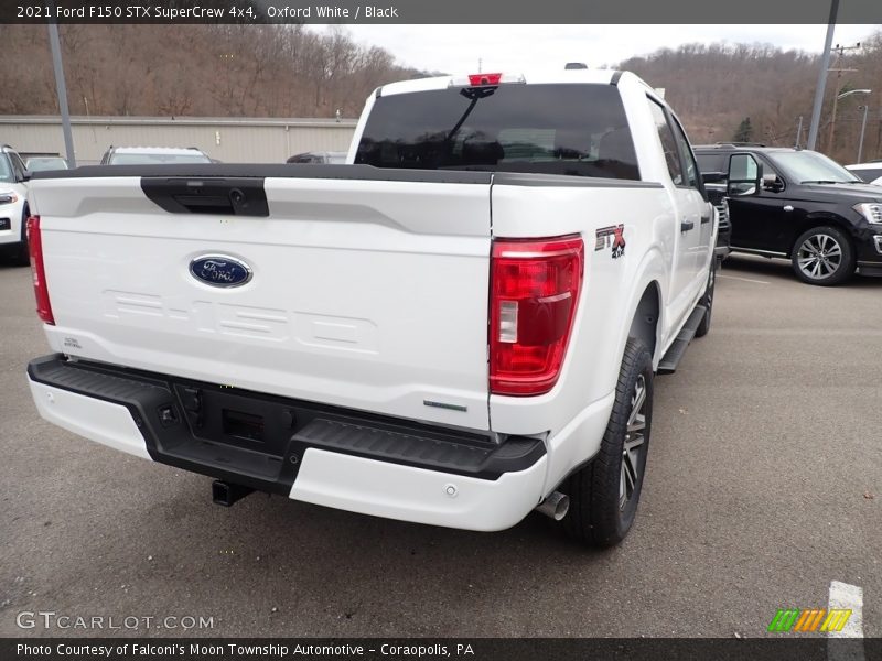 Oxford White / Black 2021 Ford F150 STX SuperCrew 4x4