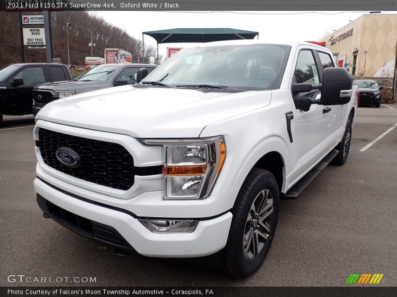Oxford White / Black 2021 Ford F150 STX SuperCrew 4x4