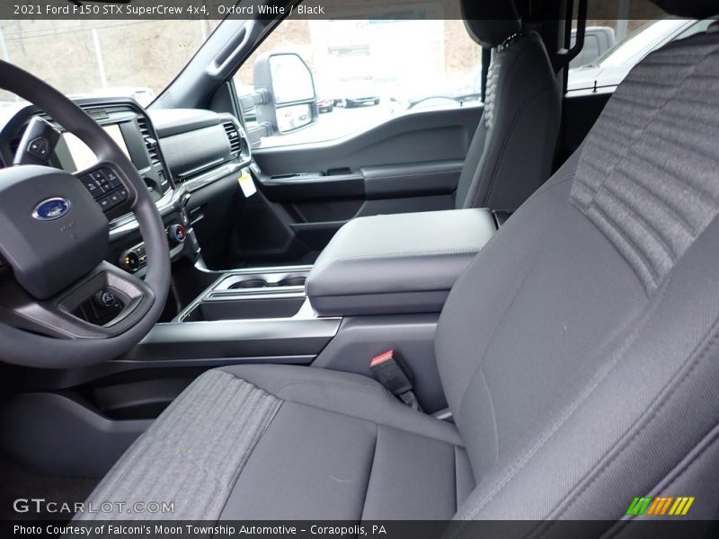 Oxford White / Black 2021 Ford F150 STX SuperCrew 4x4