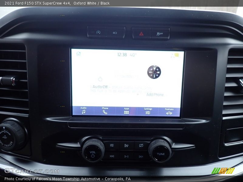 Oxford White / Black 2021 Ford F150 STX SuperCrew 4x4