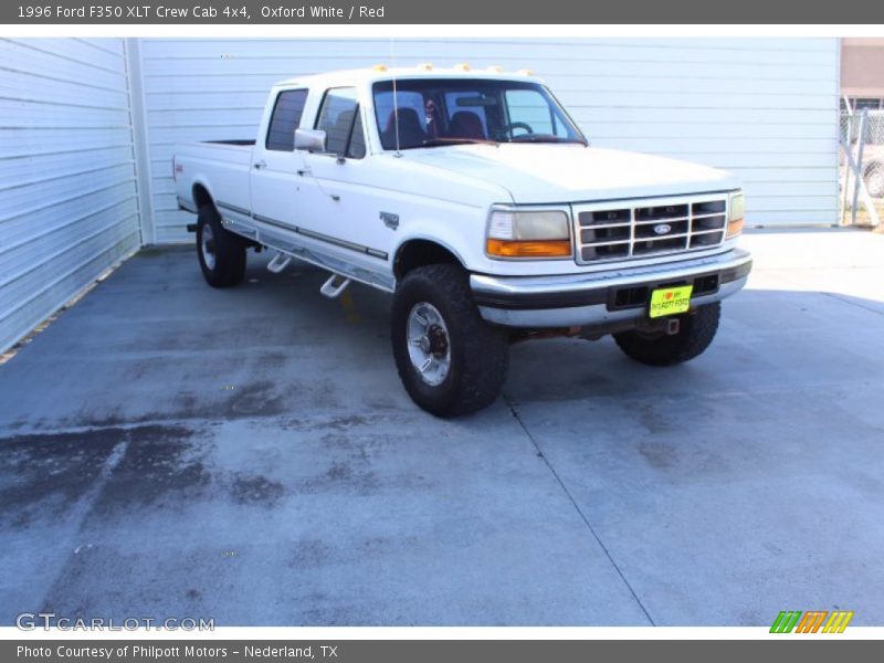  1996 F350 XLT Crew Cab 4x4 Oxford White