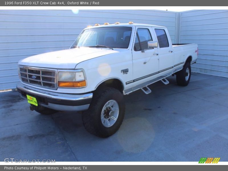  1996 F350 XLT Crew Cab 4x4 Oxford White