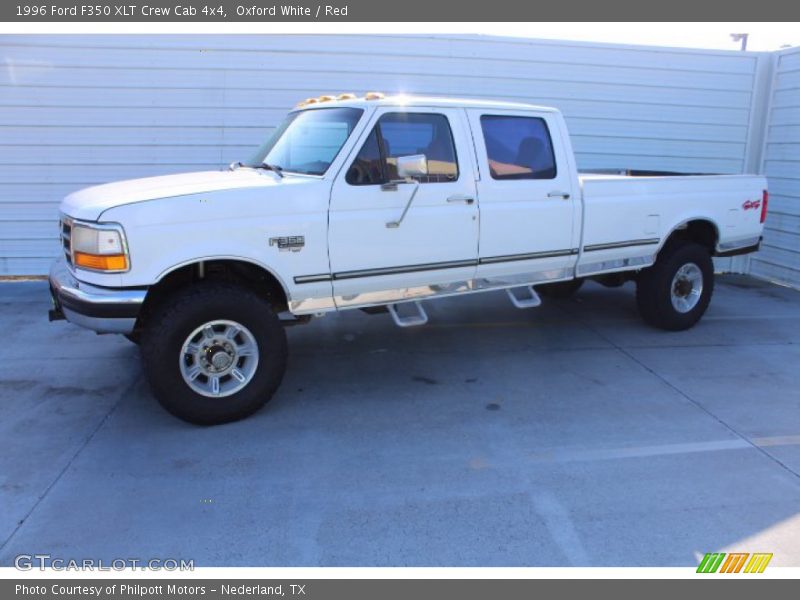  1996 F350 XLT Crew Cab 4x4 Oxford White