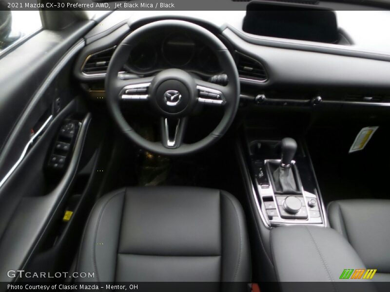 Jet Black Mica / Black 2021 Mazda CX-30 Preferred AWD