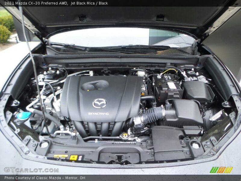 Jet Black Mica / Black 2021 Mazda CX-30 Preferred AWD