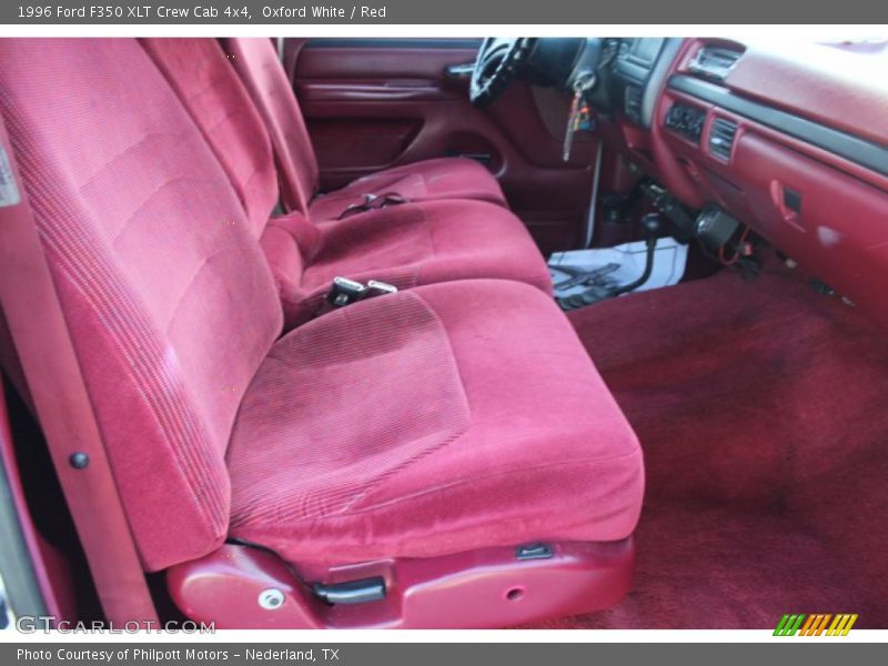 Front Seat of 1996 F350 XLT Crew Cab 4x4