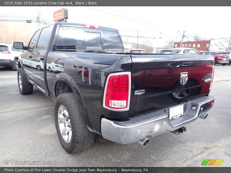Black / Black 2015 Ram 1500 Laramie Crew Cab 4x4