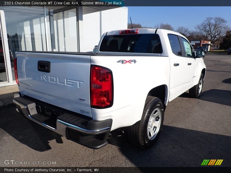 Summit White / Jet Black 2021 Chevrolet Colorado WT Crew Cab 4x4