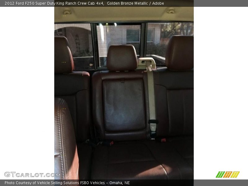Golden Bronze Metallic / Adobe 2012 Ford F250 Super Duty King Ranch Crew Cab 4x4