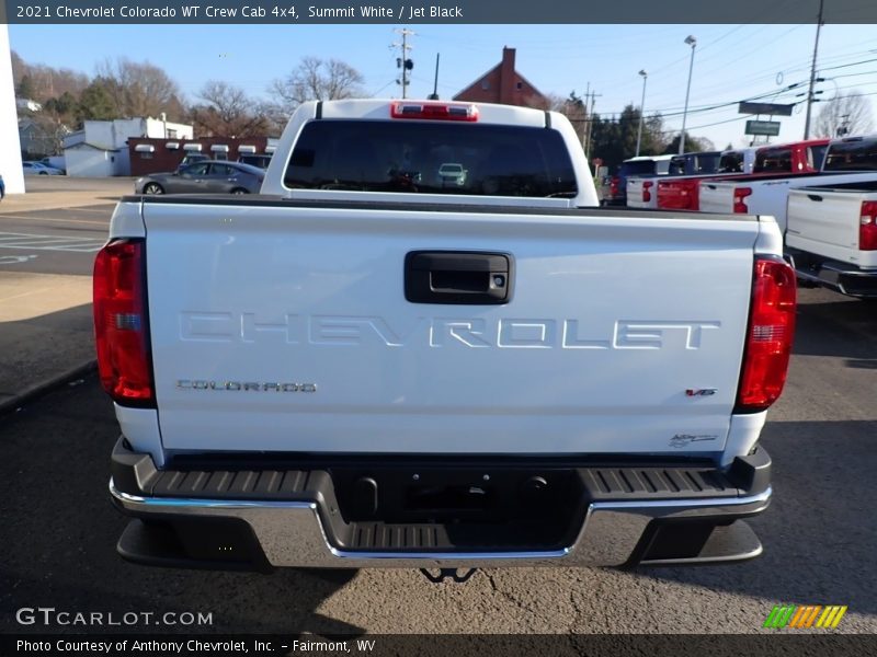 Summit White / Jet Black 2021 Chevrolet Colorado WT Crew Cab 4x4
