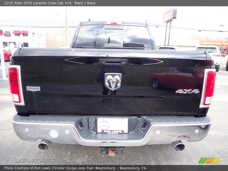 Black / Black 2015 Ram 1500 Laramie Crew Cab 4x4