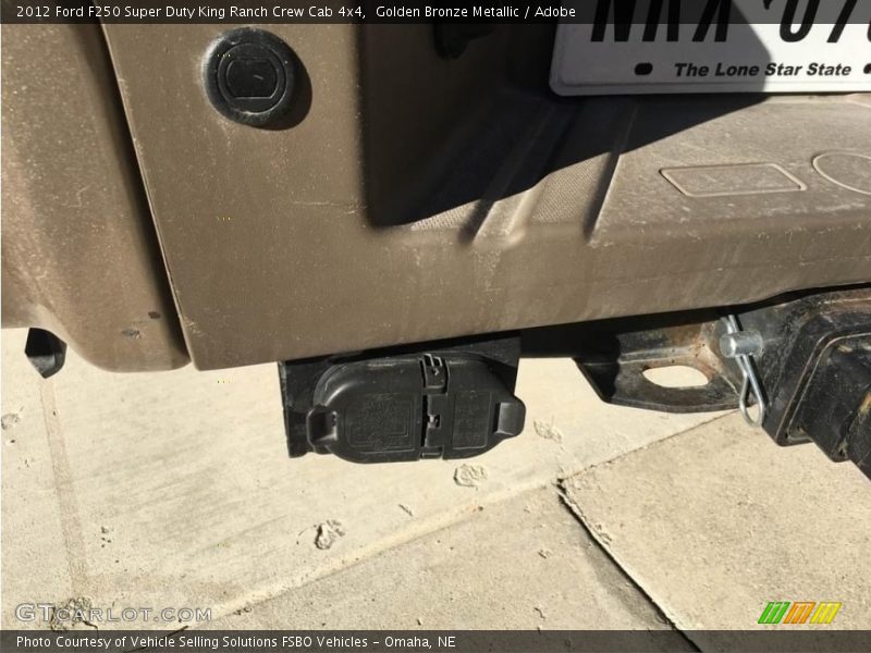 Golden Bronze Metallic / Adobe 2012 Ford F250 Super Duty King Ranch Crew Cab 4x4