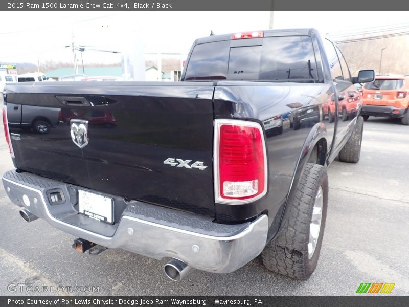 Black / Black 2015 Ram 1500 Laramie Crew Cab 4x4