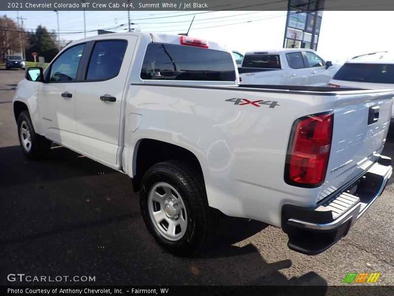 Summit White / Jet Black 2021 Chevrolet Colorado WT Crew Cab 4x4