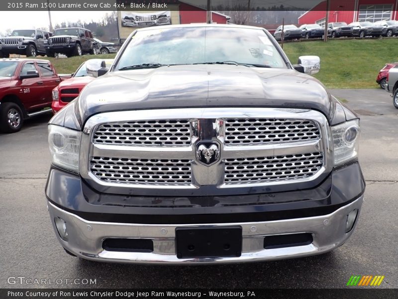 Black / Black 2015 Ram 1500 Laramie Crew Cab 4x4