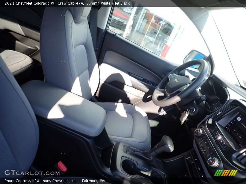 Summit White / Jet Black 2021 Chevrolet Colorado WT Crew Cab 4x4