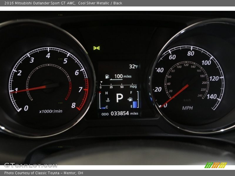  2016 Outlander Sport GT AWC GT AWC Gauges