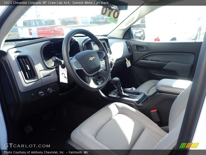 Summit White / Jet Black 2021 Chevrolet Colorado WT Crew Cab 4x4