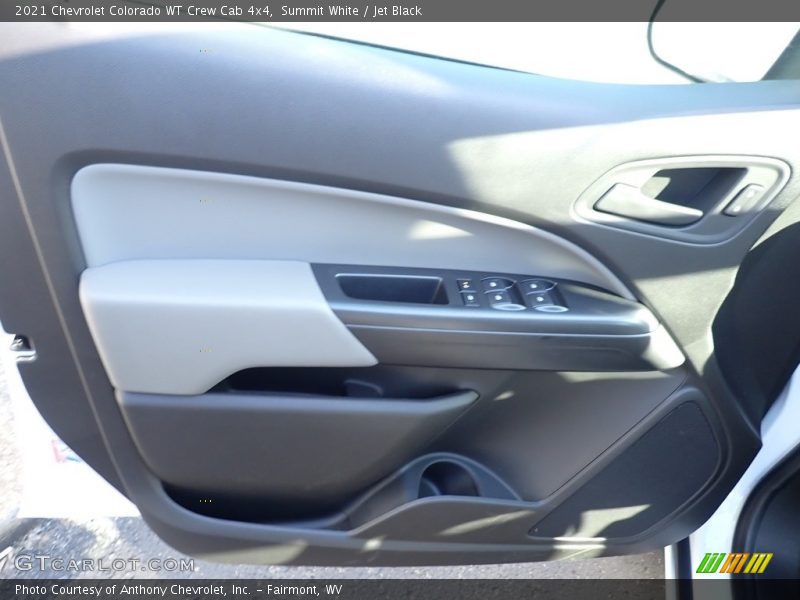 Summit White / Jet Black 2021 Chevrolet Colorado WT Crew Cab 4x4