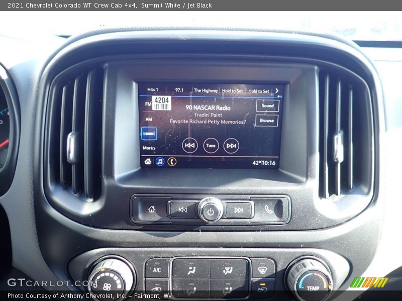 Summit White / Jet Black 2021 Chevrolet Colorado WT Crew Cab 4x4