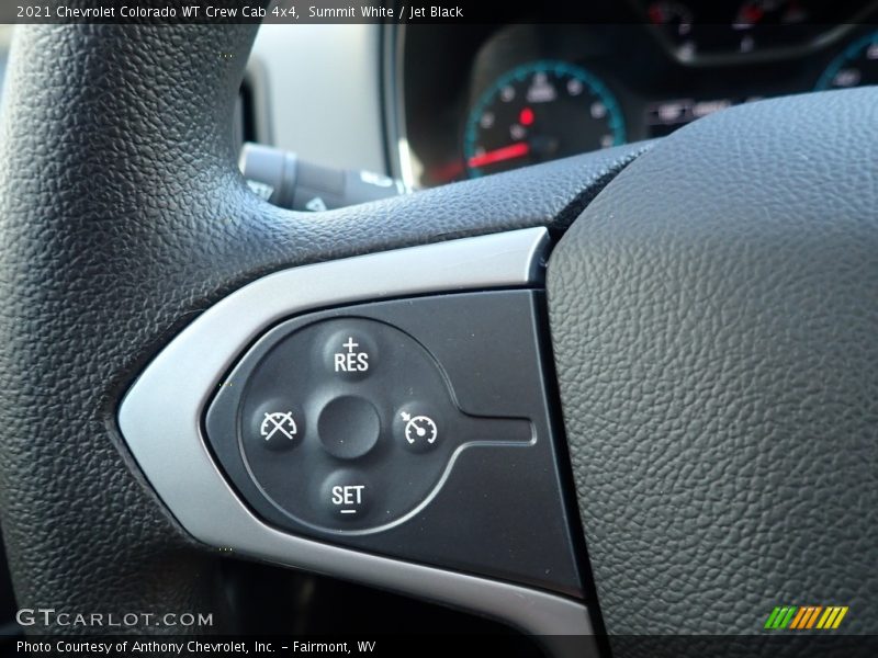 Summit White / Jet Black 2021 Chevrolet Colorado WT Crew Cab 4x4