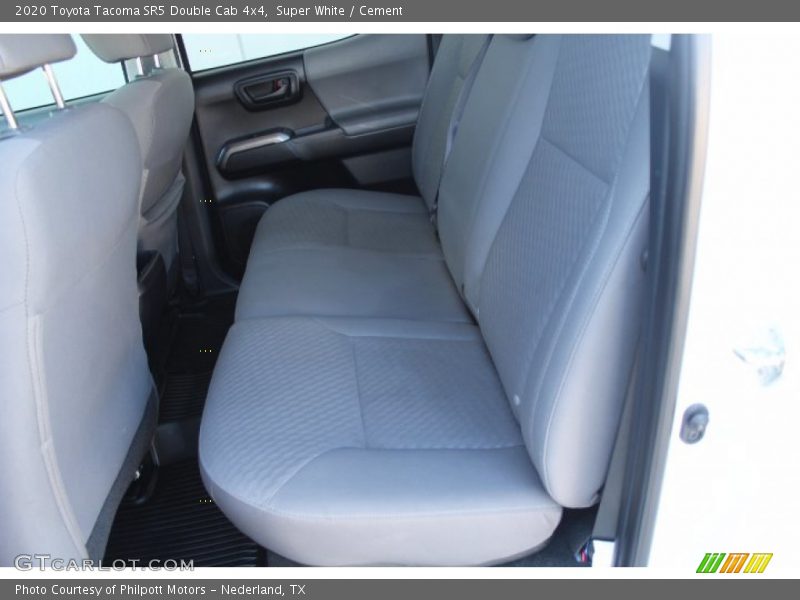 Super White / Cement 2020 Toyota Tacoma SR5 Double Cab 4x4