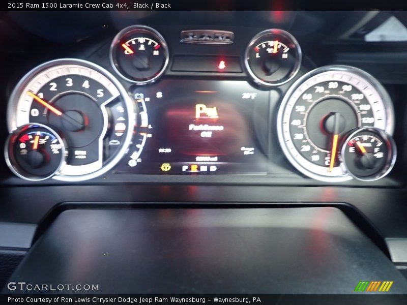 Black / Black 2015 Ram 1500 Laramie Crew Cab 4x4