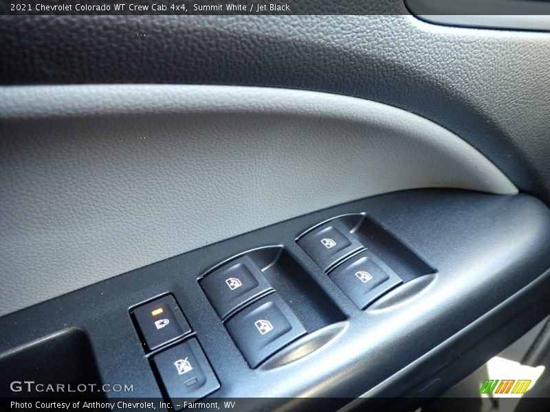Summit White / Jet Black 2021 Chevrolet Colorado WT Crew Cab 4x4