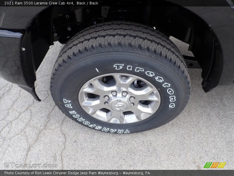 Black / Black 2021 Ram 3500 Laramie Crew Cab 4x4