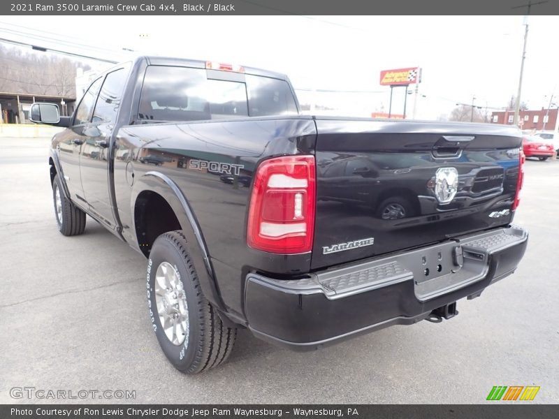 Black / Black 2021 Ram 3500 Laramie Crew Cab 4x4