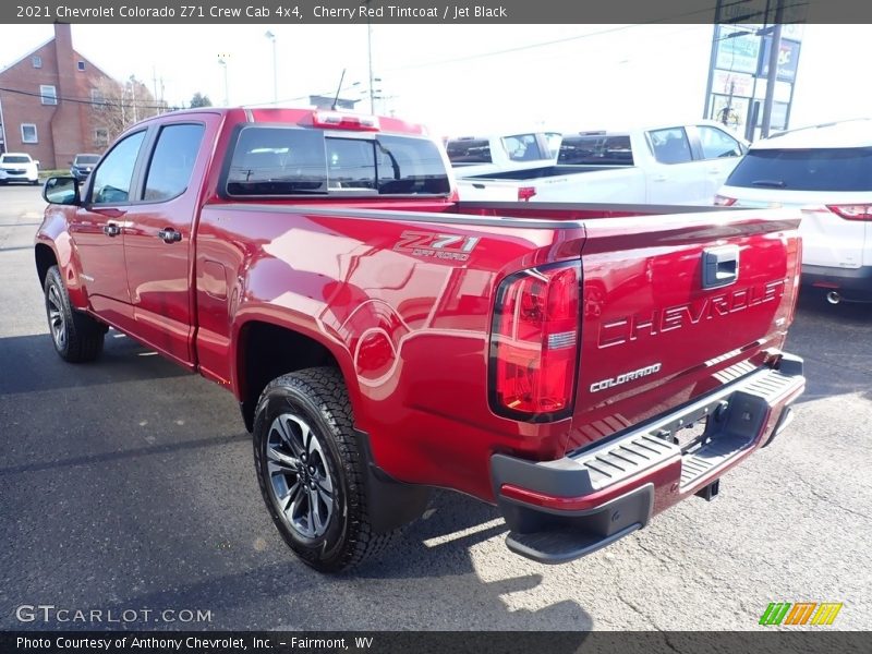  2021 Colorado Z71 Crew Cab 4x4 Cherry Red Tintcoat