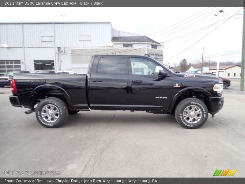 Black / Black 2021 Ram 3500 Laramie Crew Cab 4x4