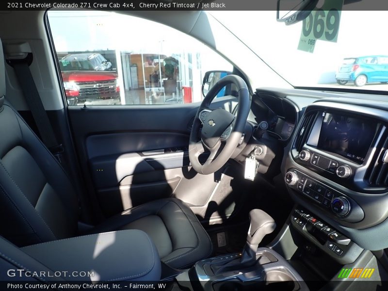 Cherry Red Tintcoat / Jet Black 2021 Chevrolet Colorado Z71 Crew Cab 4x4