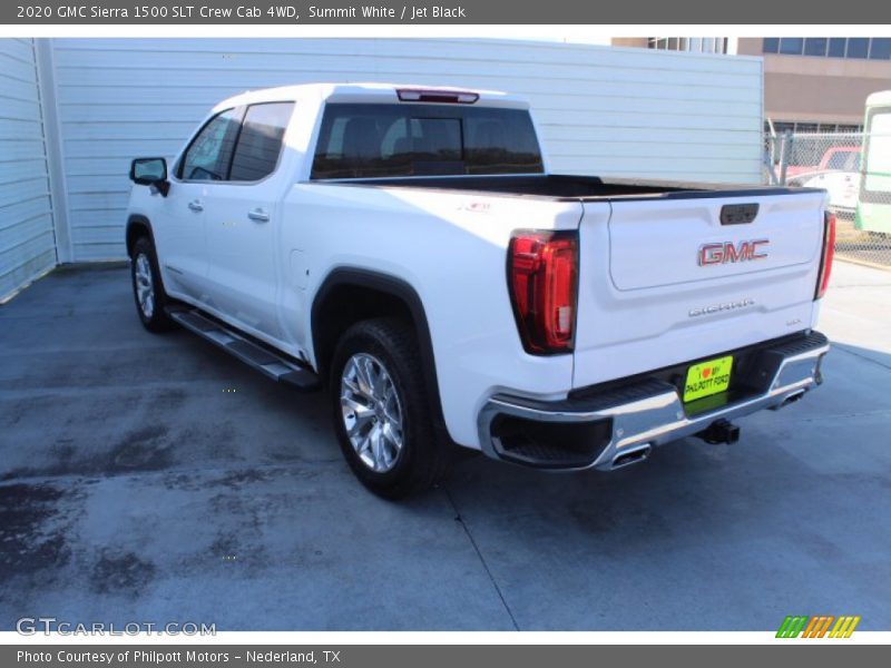 Summit White / Jet Black 2020 GMC Sierra 1500 SLT Crew Cab 4WD