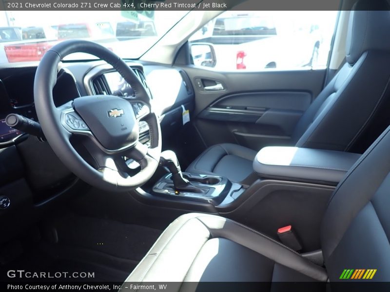 Cherry Red Tintcoat / Jet Black 2021 Chevrolet Colorado Z71 Crew Cab 4x4