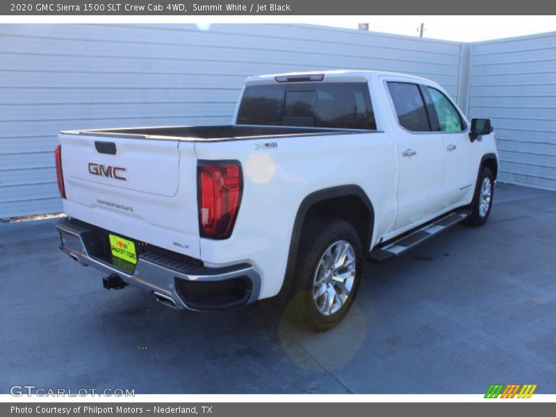Summit White / Jet Black 2020 GMC Sierra 1500 SLT Crew Cab 4WD