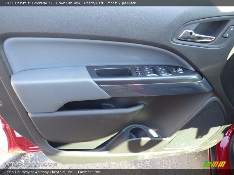 Cherry Red Tintcoat / Jet Black 2021 Chevrolet Colorado Z71 Crew Cab 4x4