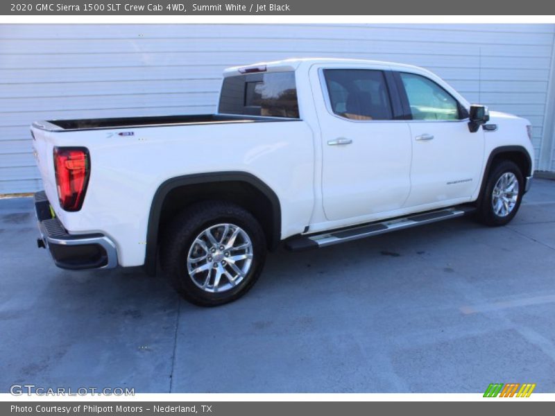 Summit White / Jet Black 2020 GMC Sierra 1500 SLT Crew Cab 4WD