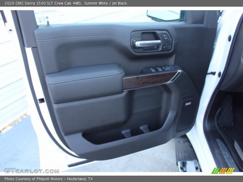 Summit White / Jet Black 2020 GMC Sierra 1500 SLT Crew Cab 4WD