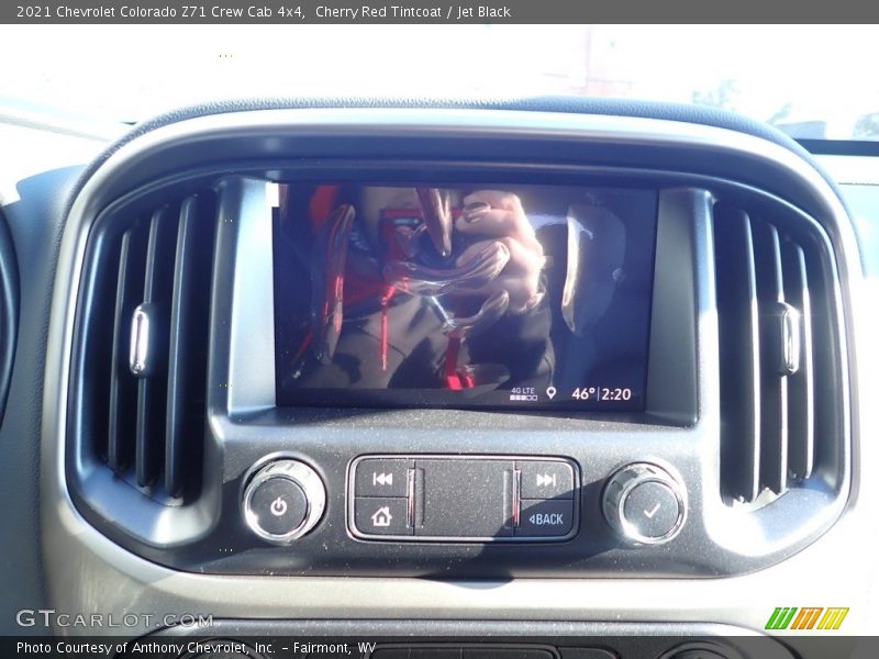 Cherry Red Tintcoat / Jet Black 2021 Chevrolet Colorado Z71 Crew Cab 4x4