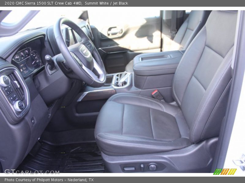 Summit White / Jet Black 2020 GMC Sierra 1500 SLT Crew Cab 4WD