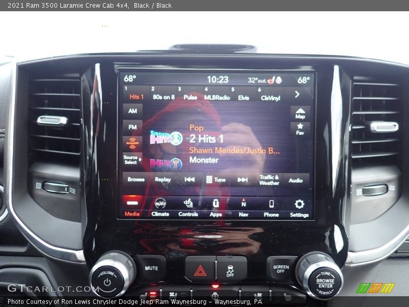 Black / Black 2021 Ram 3500 Laramie Crew Cab 4x4