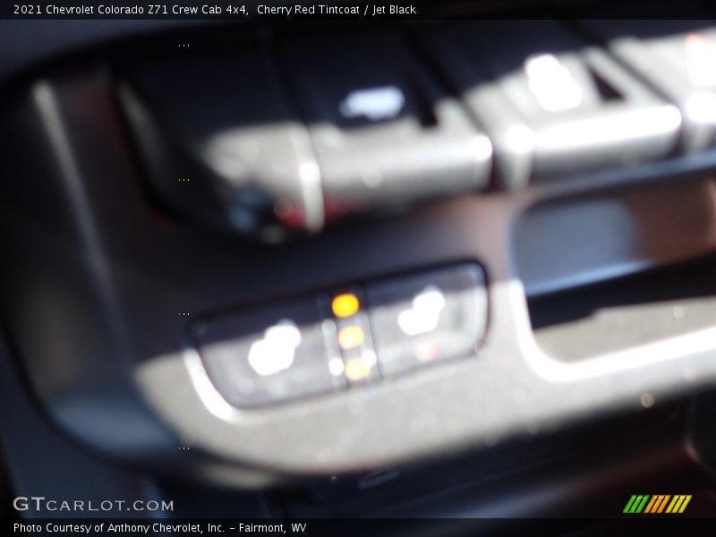 Cherry Red Tintcoat / Jet Black 2021 Chevrolet Colorado Z71 Crew Cab 4x4
