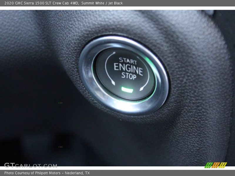 Summit White / Jet Black 2020 GMC Sierra 1500 SLT Crew Cab 4WD