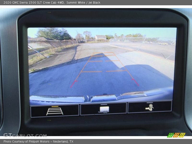 Summit White / Jet Black 2020 GMC Sierra 1500 SLT Crew Cab 4WD