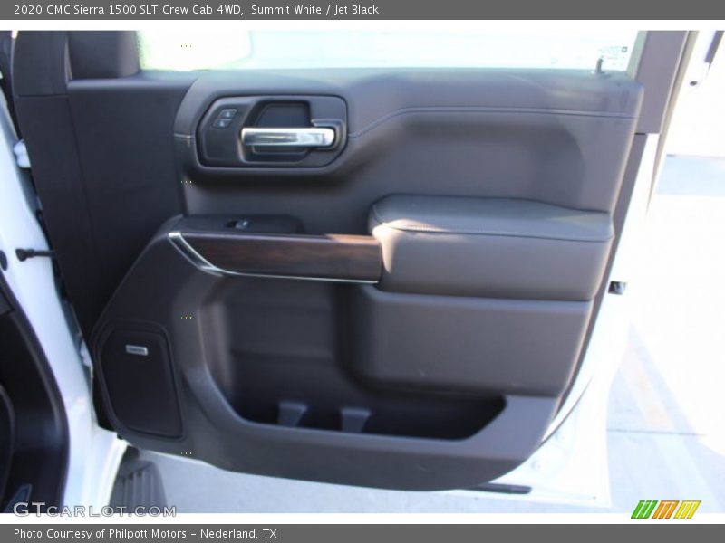Summit White / Jet Black 2020 GMC Sierra 1500 SLT Crew Cab 4WD
